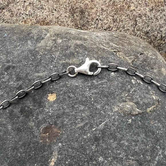 Navajo Sterling Silver Turquoise Pink Conch Shell Cluster Bib Necklace - Picture 5 of 6